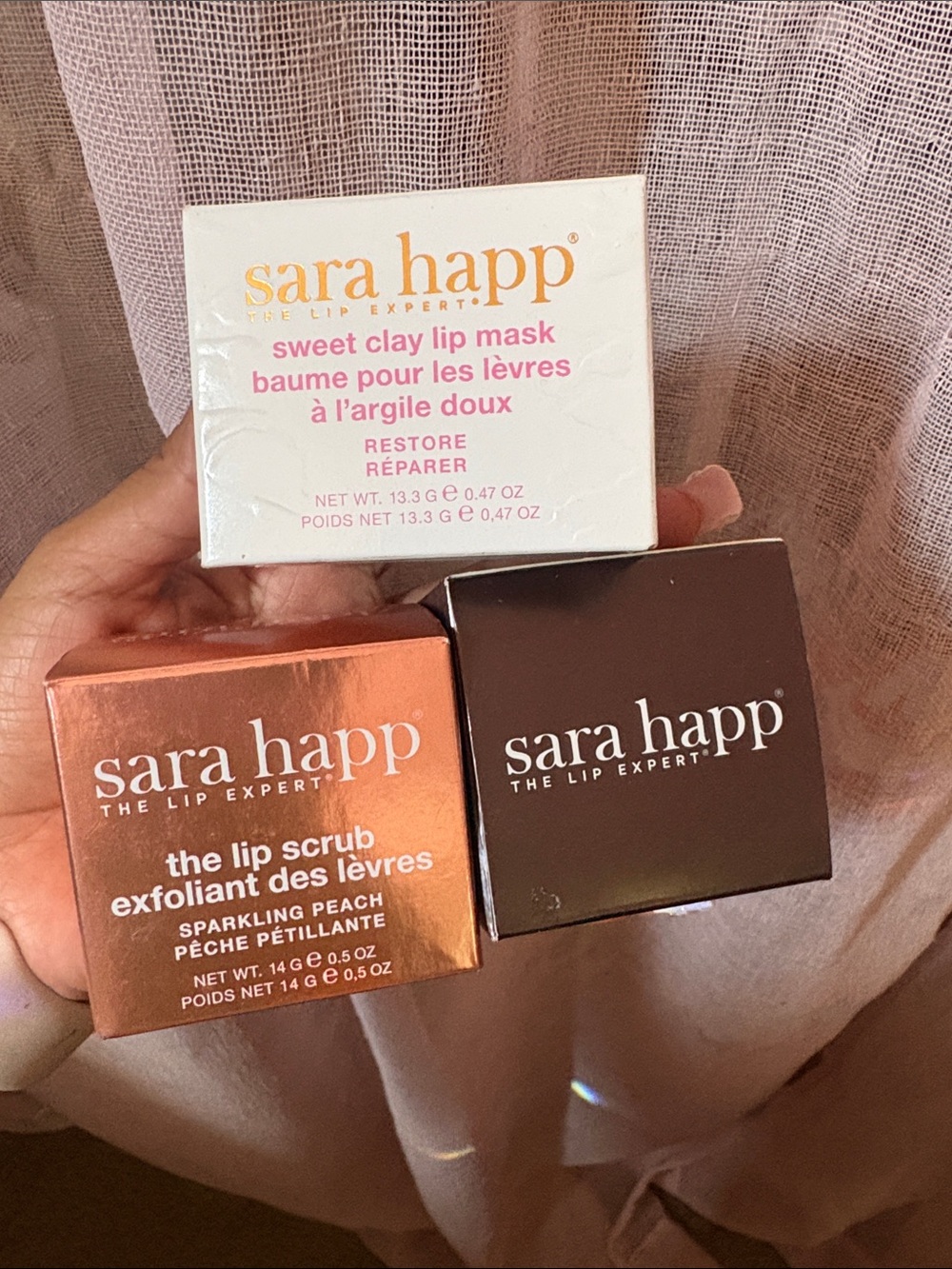 Sara happ lip scrub